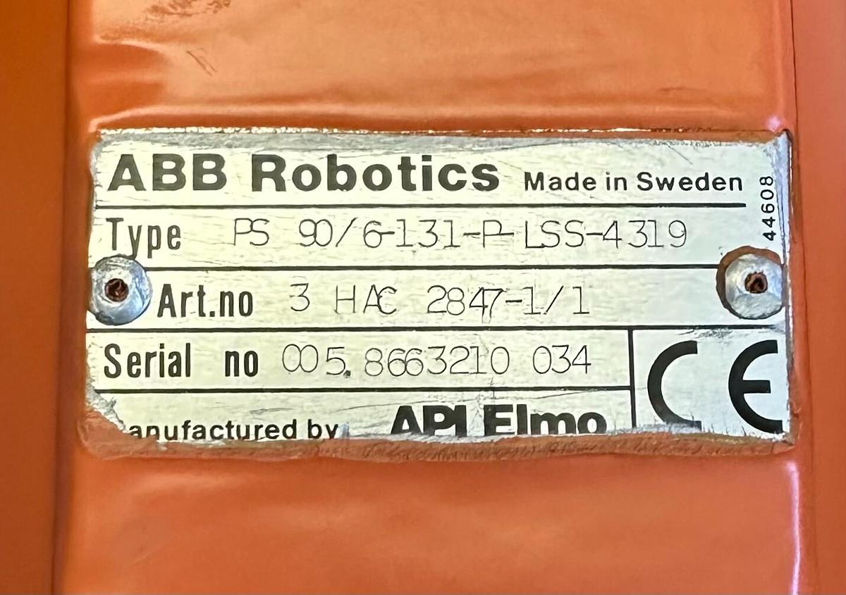 Used REPAIRED ABB / API ELMO 3HAC2847-1/1 / PS90/6-131-P-LSS-4319 ROBOT SERVO MOTOR