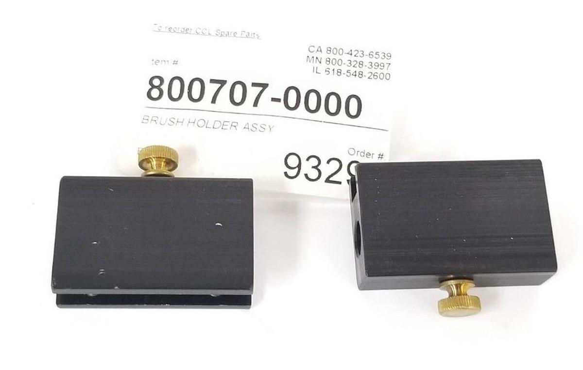 Used LOT OF 2 NEW CCL 800707-0000 BRUSH HOLDER ASSY. 800707-0000
