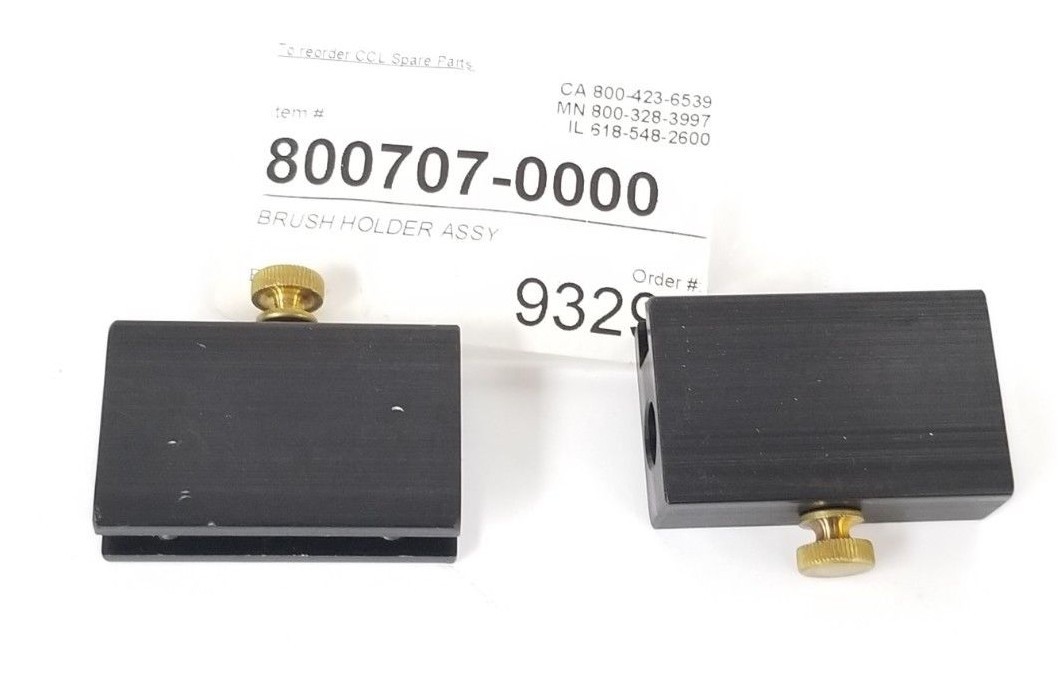 Used LOT OF 2 NEW CCL 800707-0000 BRUSH HOLDER ASSY. 800707-0000