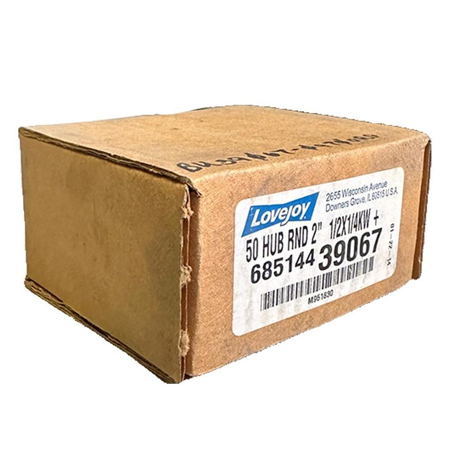 Used NEW LOVEJOY 685144-39067 / 68514439067 50 HUB RND 2'' 1/2X1/4KW