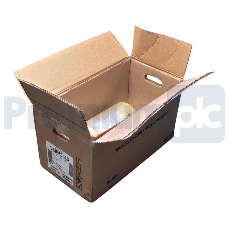 ABB Baldor-Reliance VEBM3546 1HP 1760 RPM 3PH 56C TEFC AC Brake Motor 230/460V 781568407752