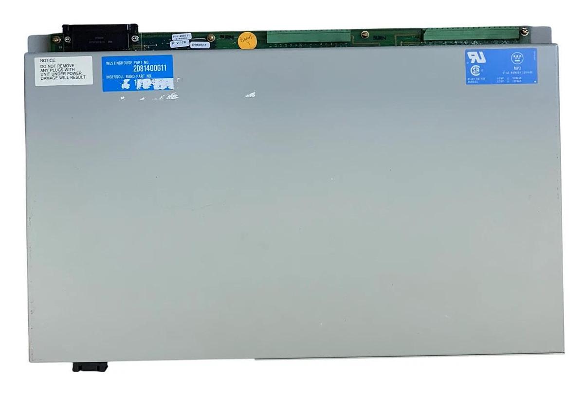 Used WESTINGHOUSE INGERSOLL RAND 2D81400G11 / 1X15846 AIR COMPRESSOR CONTROLLER USNP