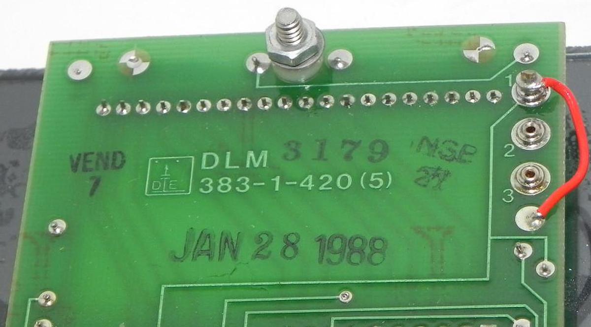 Used NEW DREXELBROOK 383-1-420 (5) READOUT CIRCUIT BOARD 3831420