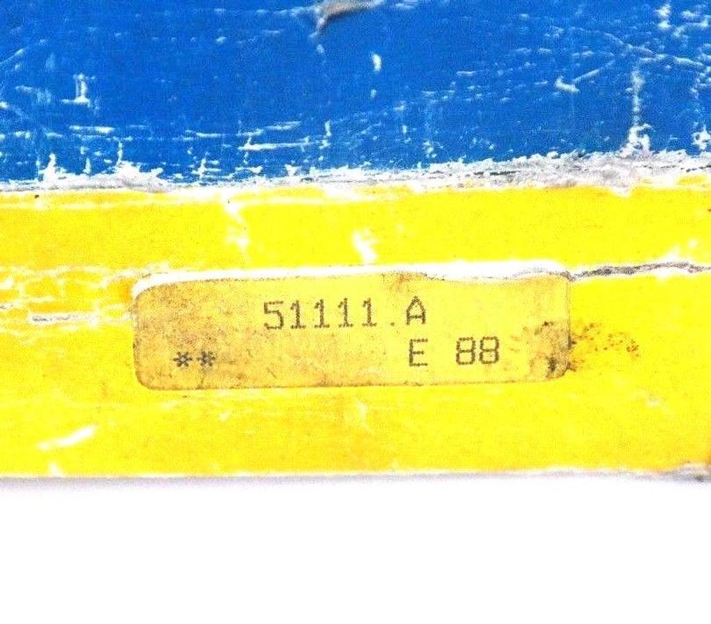 Used NEW SNR 51111A THRUST BALL BEARING 51111.A E88