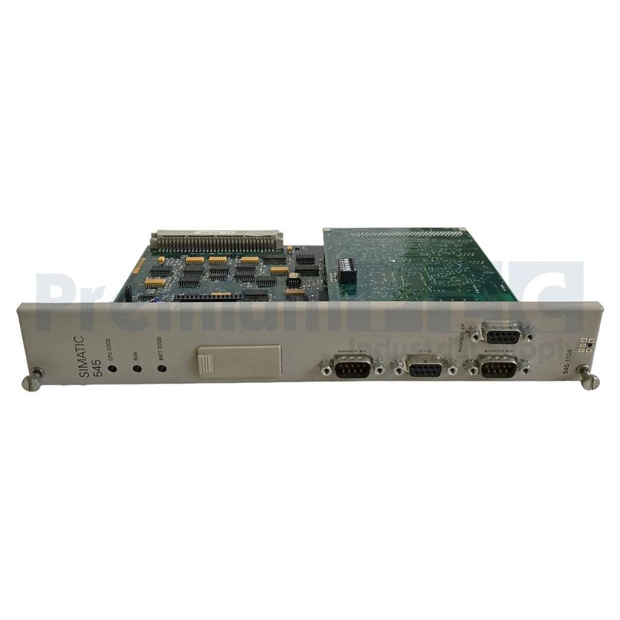 Used USED SIEMENS TI 545-1104 SIMATIC 545 / TI545 / TI505 4-PORT CPU MODULE 5451104