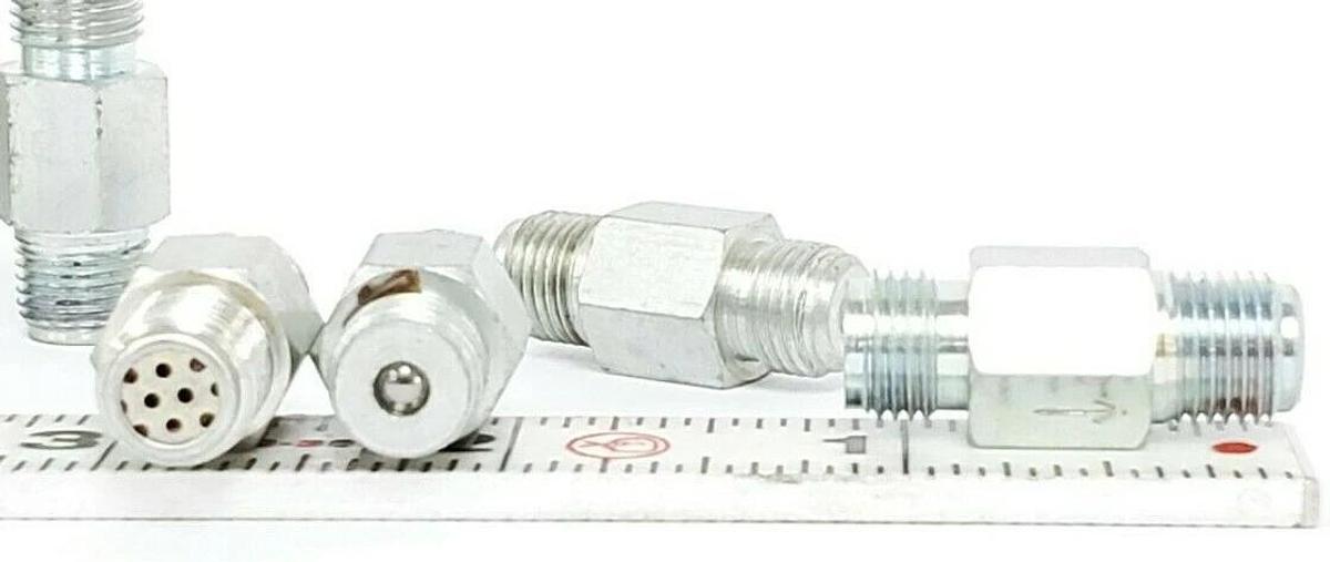 LOT OF 10 NEW OMV 018045407 GREASE VALVES COD 14-050-0 10X1 TH--OMV-126