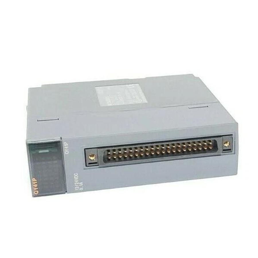 Used MITSUBISHI MELSEC-Q QY41P OUTPUT MODULE 12/24VDC 0.1A