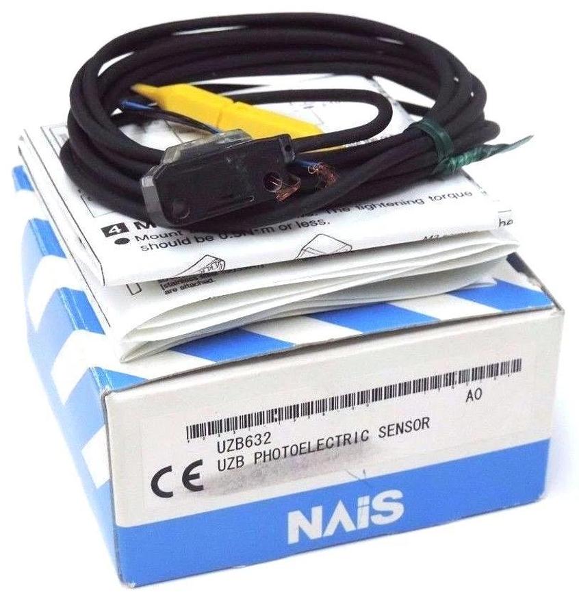 Used NIB MATSUSHITA ELECTRIC UZB632 UZB PHOTOELECTRIC SENSOR