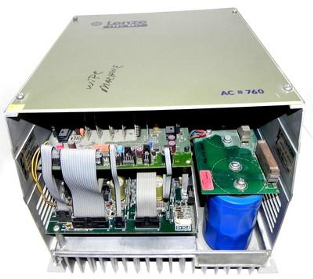 Used LENZE AC=760 DRIVE TYP. 764 US ART.-NR. 332073 KOMM. NR. 8/7127/1586