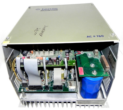 Used LENZE AC=760 DRIVE TYP. 764 US ART.-NR. 332073 KOMM. NR. 8/7127/1586