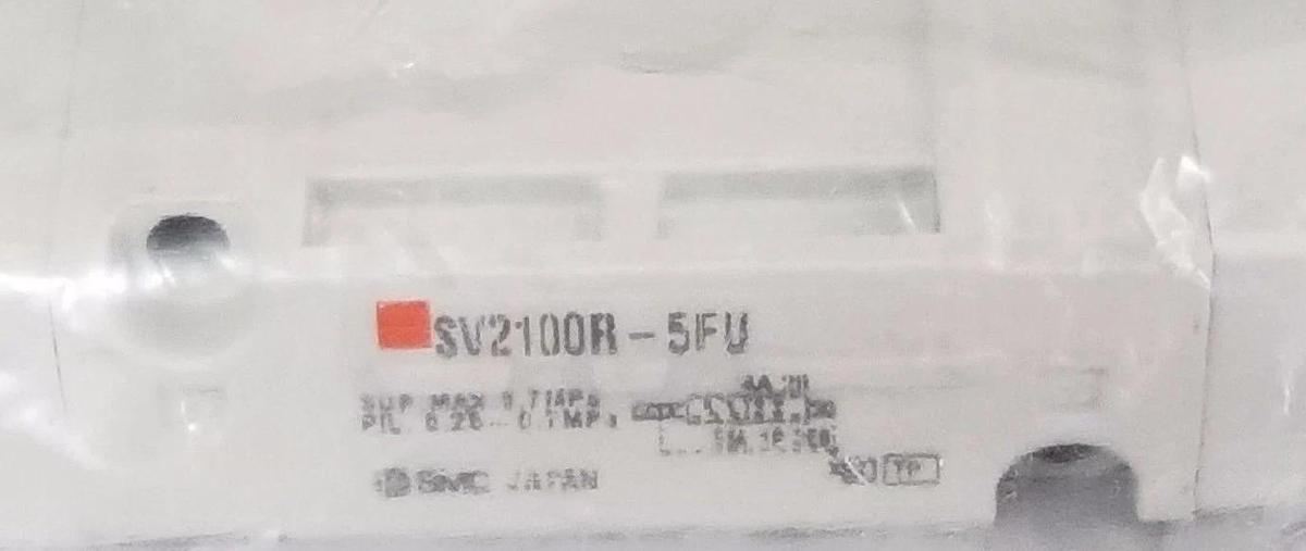 Used NEW SMC SV2100R-5FU SOLENOID VALVE SV2100R5FU, 24VDC