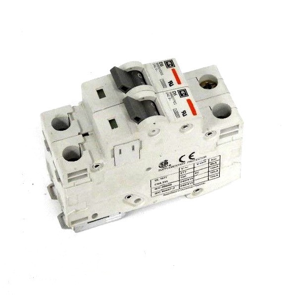 Used LOT OF 2 CUTLER HAMMER WMS1D05 CIRCUIT BREAKERS
