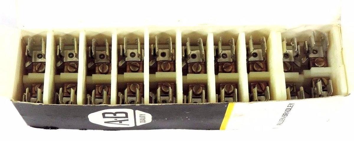 Used LOT OF 20 NEW ALLEN BRADLEY 1492-CE6 TERMINAL FUSE BLOCKS SER B 1492CE6