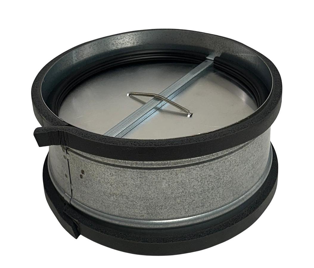Used AMERICAN ALDES 10'' - 250mm OEM SPRING-LOADED BACKDRAFT DAMPER PROFESSIONAL NSMP