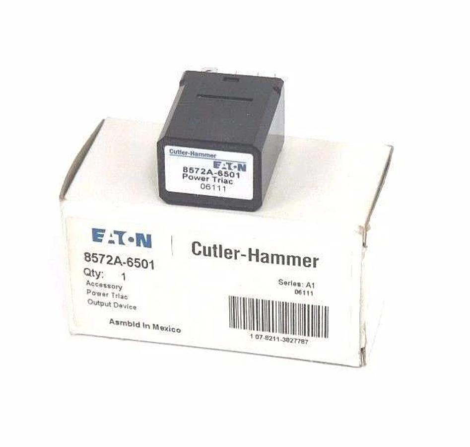 Used NIB CUTLER HAMMER 8572A-6501 SERIES A POWER TRIAC OUTPUT DEVICE RAMB-202Z