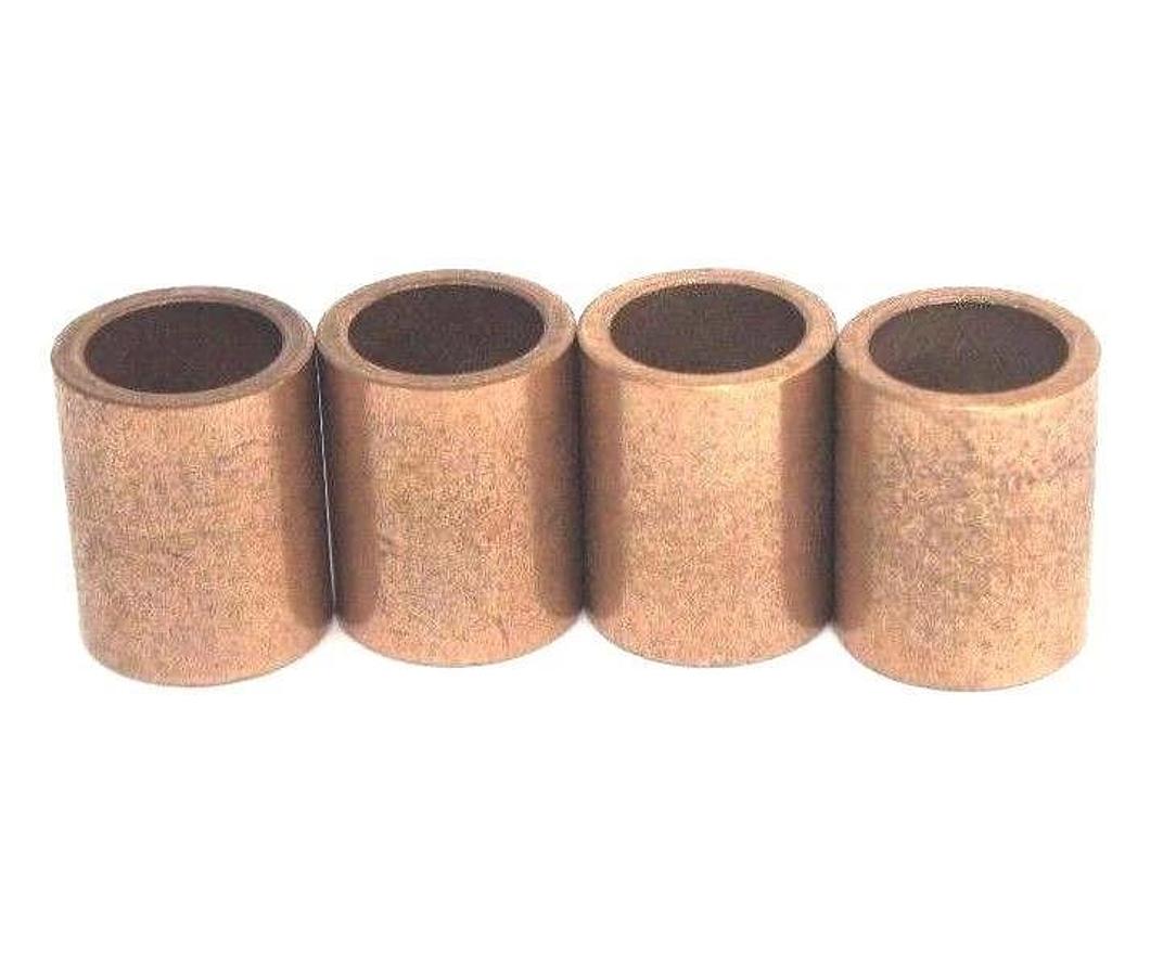LOT OF 4 NEW GENERIC SS2432-20 BRONZE SLEEVE BEARINGS 0.750" ID, 1.250" L