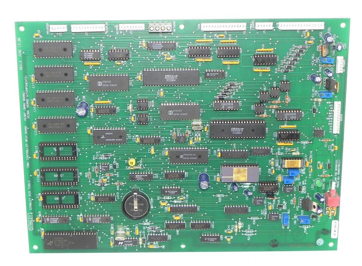 Used STANLEY AIR TOOLS T801 CONTROLLER MAIN BOARD REV. E