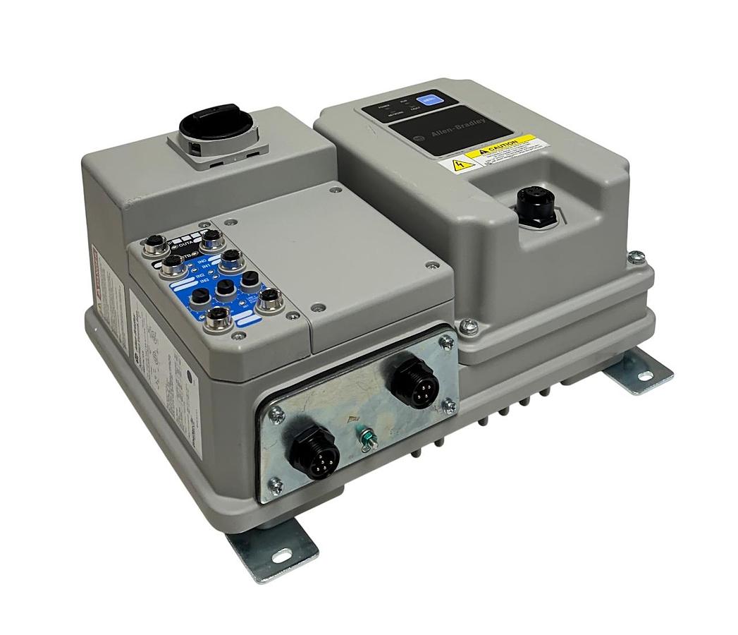 Used ALLEN BRADLEY 281E-F12Z-10A-RRW /C ArmorStart CONTROL 280E-FN-10-R /C Enet NSNP