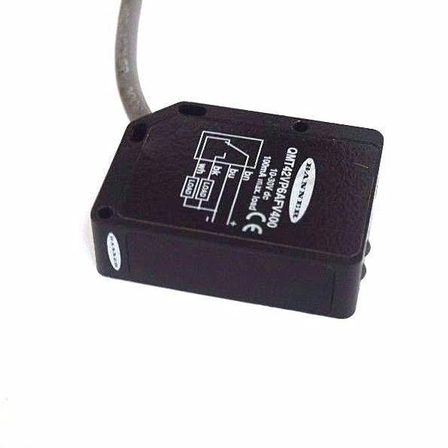 Used BANNER QMT42VP6AFV400 PHOTO OPTIC FIELD SENSOR 10-30V, 100MA