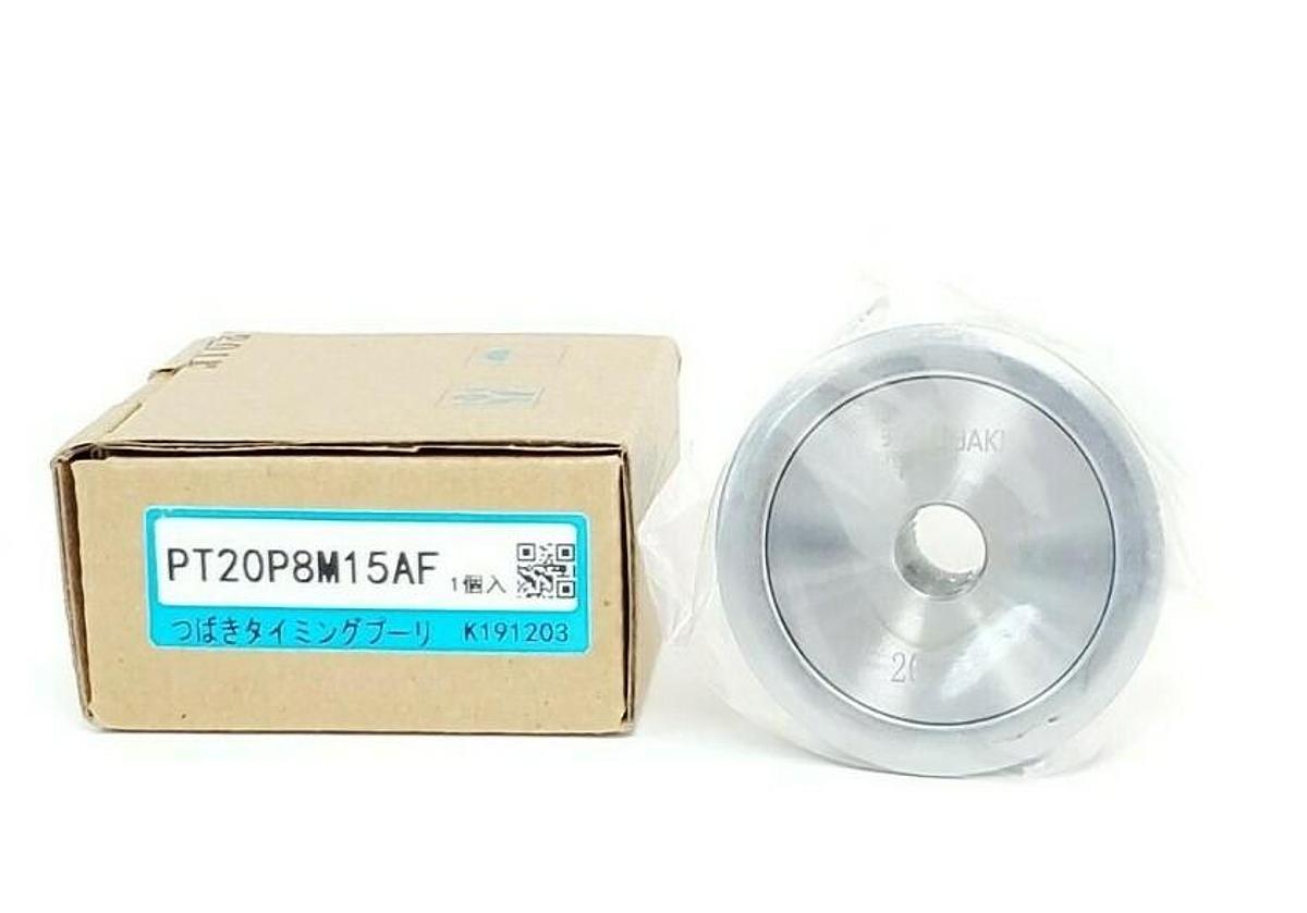 Used NIB TSUBAKI PT20P8M15AF PX PULLEY 12MM BORE 20P8M