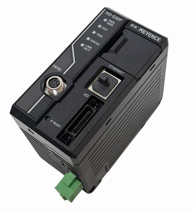 Used KEYENCE IV2-G30F VISION SENSOR AMPLIFIER 24 VDC IV2G30F 24V 1.8A NSMP
