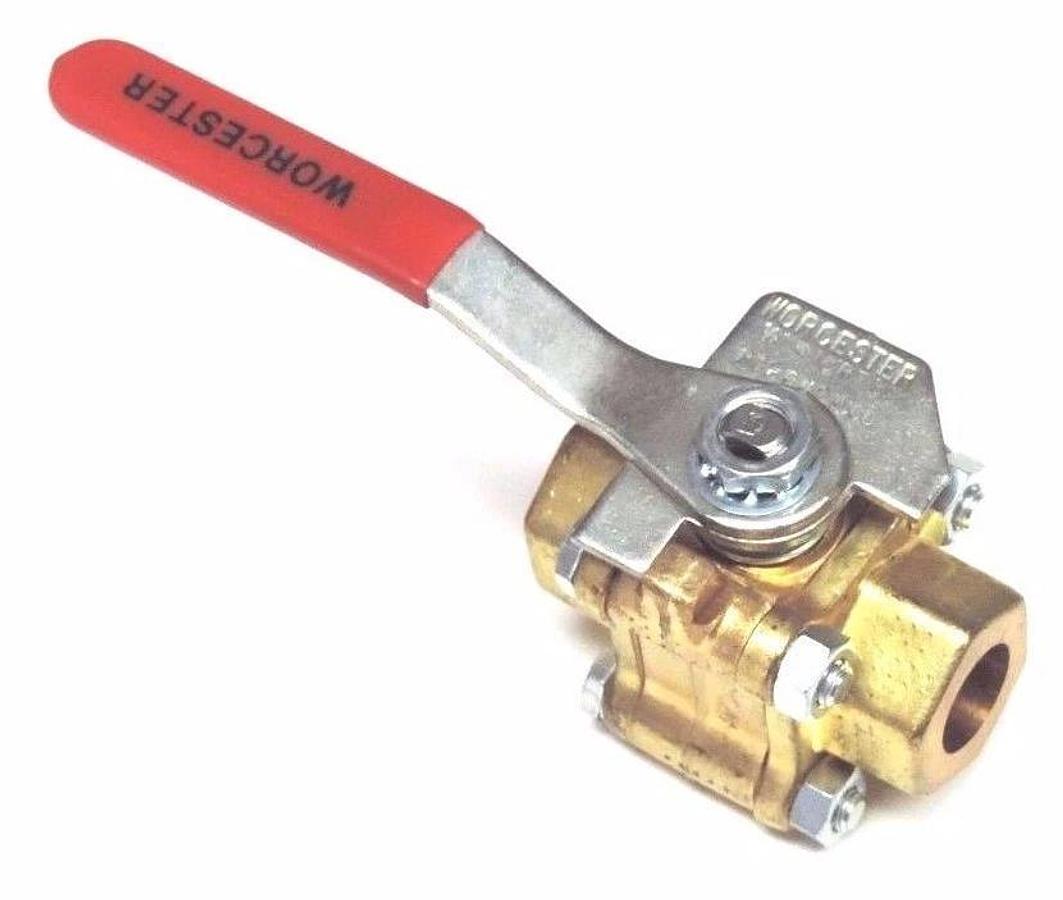 NEW WORCESTER 416RTTE BALL VALVE 1/2" R16CWP1500 MISSING BODY SEALS