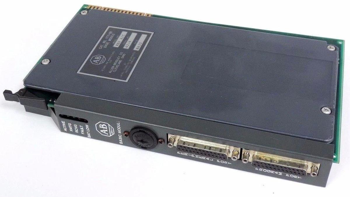 Used ALLEN BRADLEY 1771-DB BASIC MODULE REV A/C 1771DB