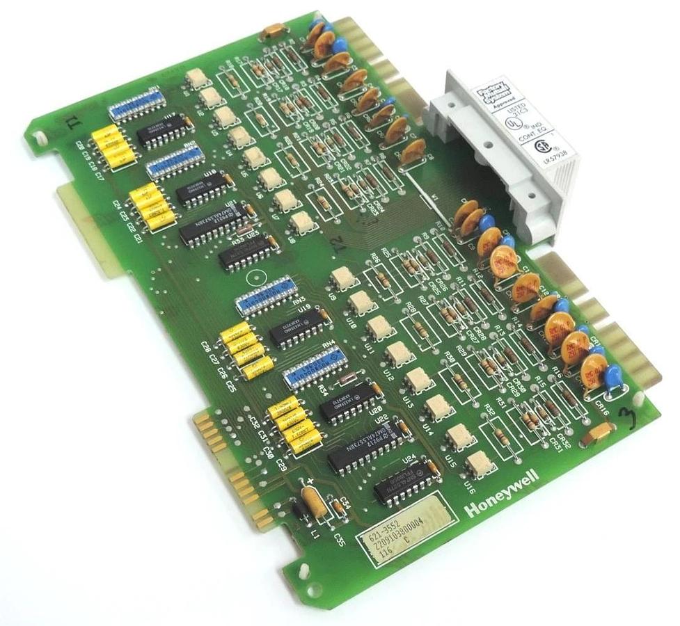 Used HONEYWELL 621-3552 INPUT MODULE 24VDC SINK FAST RESPONSE 6213552