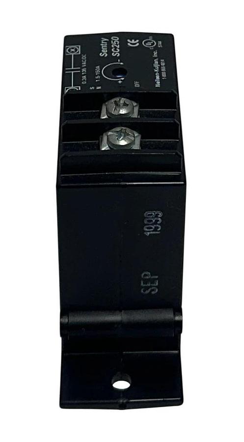 Used NEILSEN-KULJIAN SENTRY SC250 AC CURRENT SWITCH 135VAC/DC 1.5-150A BLACK USNP