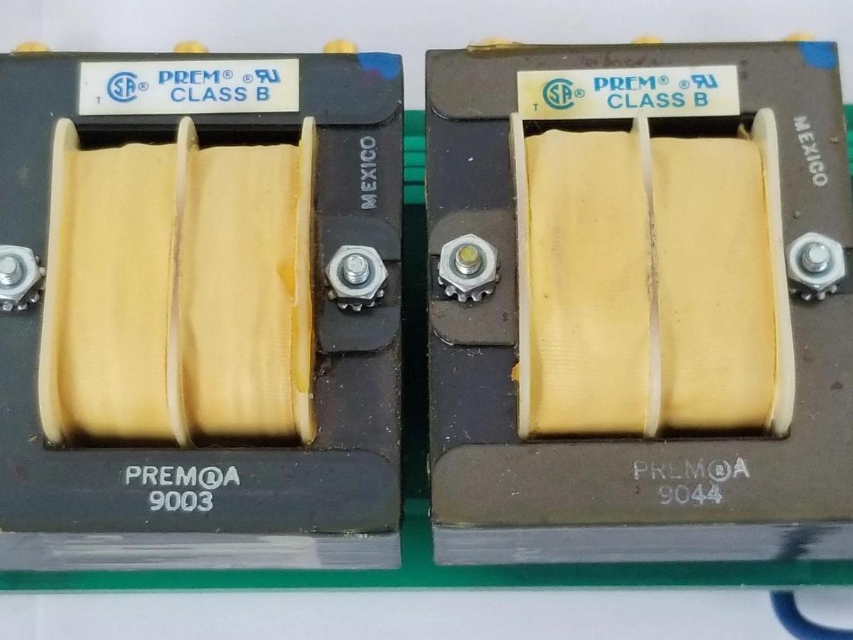 Used TRIAD CONTROLS INC. EB32MT1 POWER BOARD W/ CORCOM 2VB3 LINE FILTER