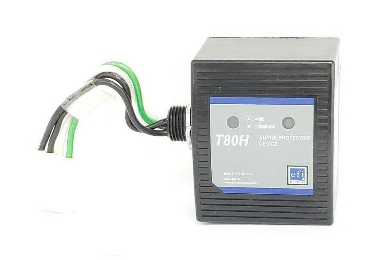 Used EFI ELECTRONICS COMMSCOPE T80HS120/240Y SURGE PROTECTIVE DEVICE 120/240V T80H
