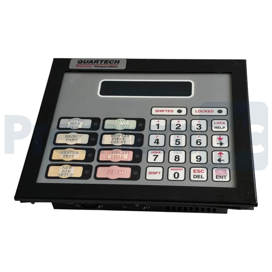 Used Quartech 9900-AC-AB-3 v1.65 HMI Control Panel for SLC 500 DF1 32K RAM 9900ACAB3
