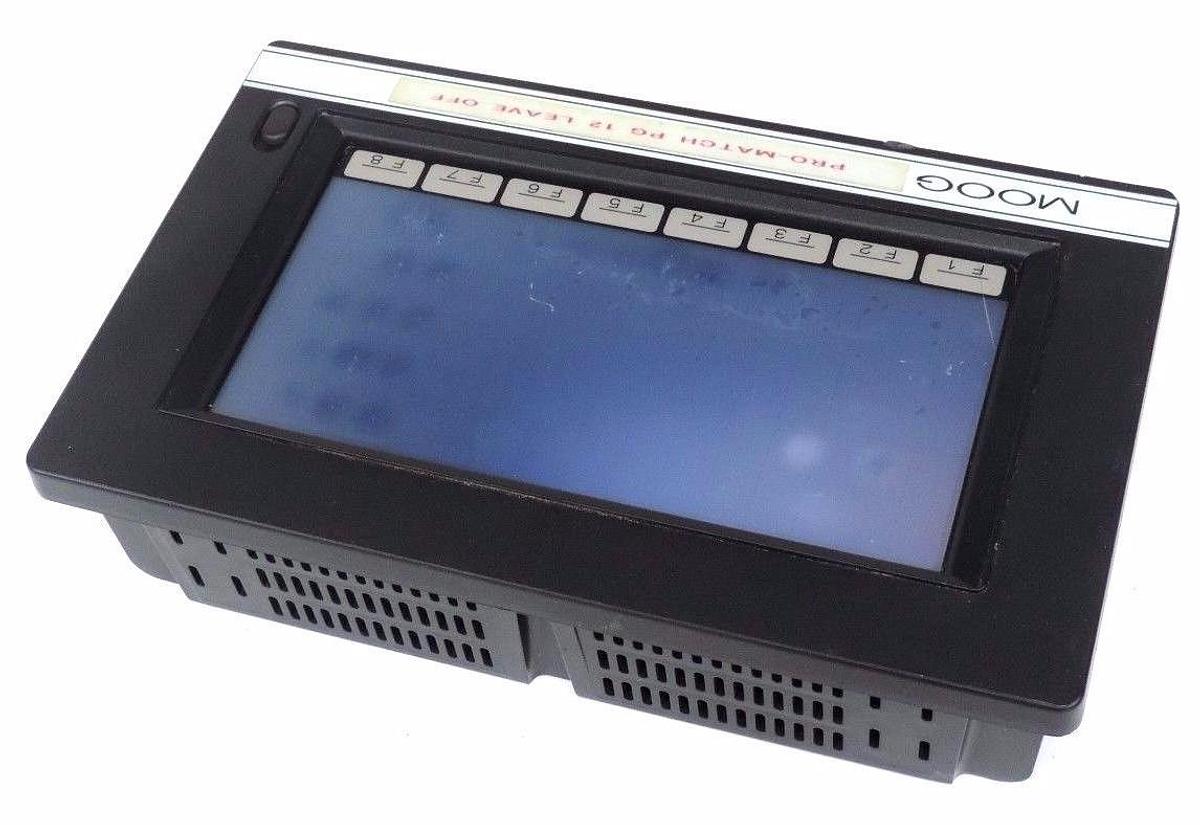 Used TOTAL CONTROL PRODUCTS R32MOOG-L01 WORKSTATION PANEL SOFTWARE REV V1.02