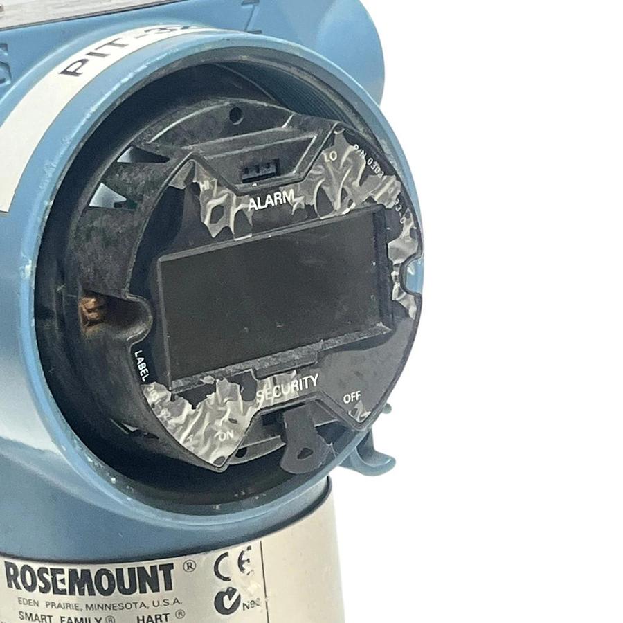 Used Rosemount 3051CG4A02A1AH2B7E5M5L4 Pressure Transmitter Used For Parts As Is