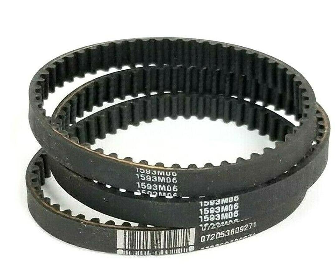 Used LOT OF 3 NEW GATES 1593M06 TIMING BELTS