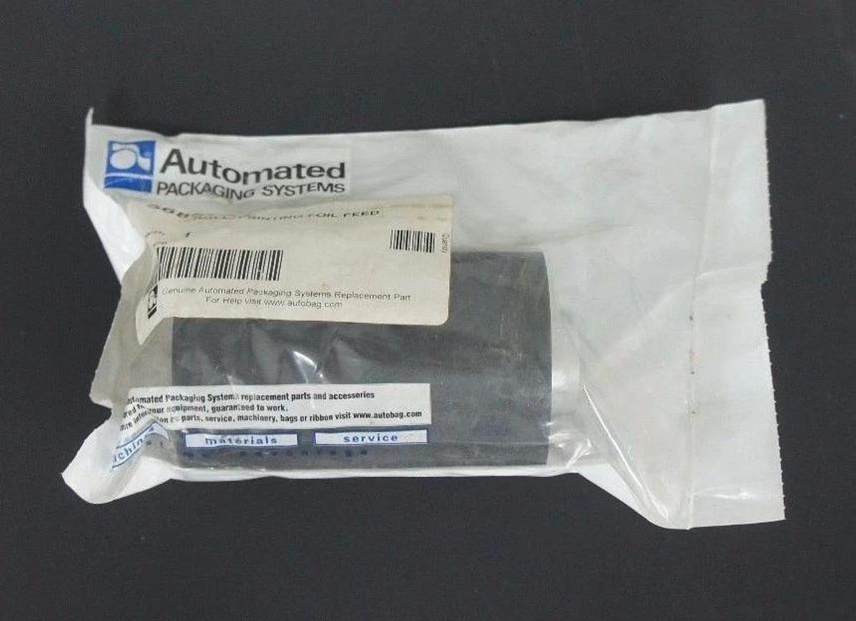 Used NEW AUTOMATED PACKAGING SYSTEMS 56857A1 PRINTING FOIL FEED ROLL