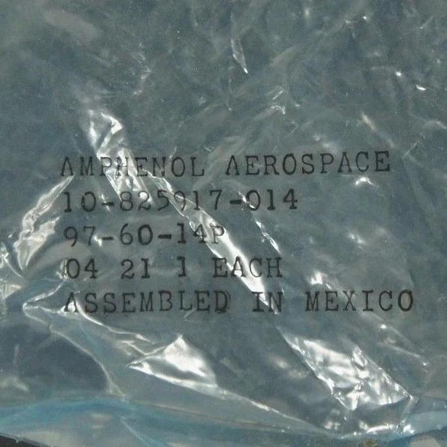 Used LOT OF 4 NIB AMPHENOL 97-60-14P PLUG PROTECTION CAPS 10-825917-014