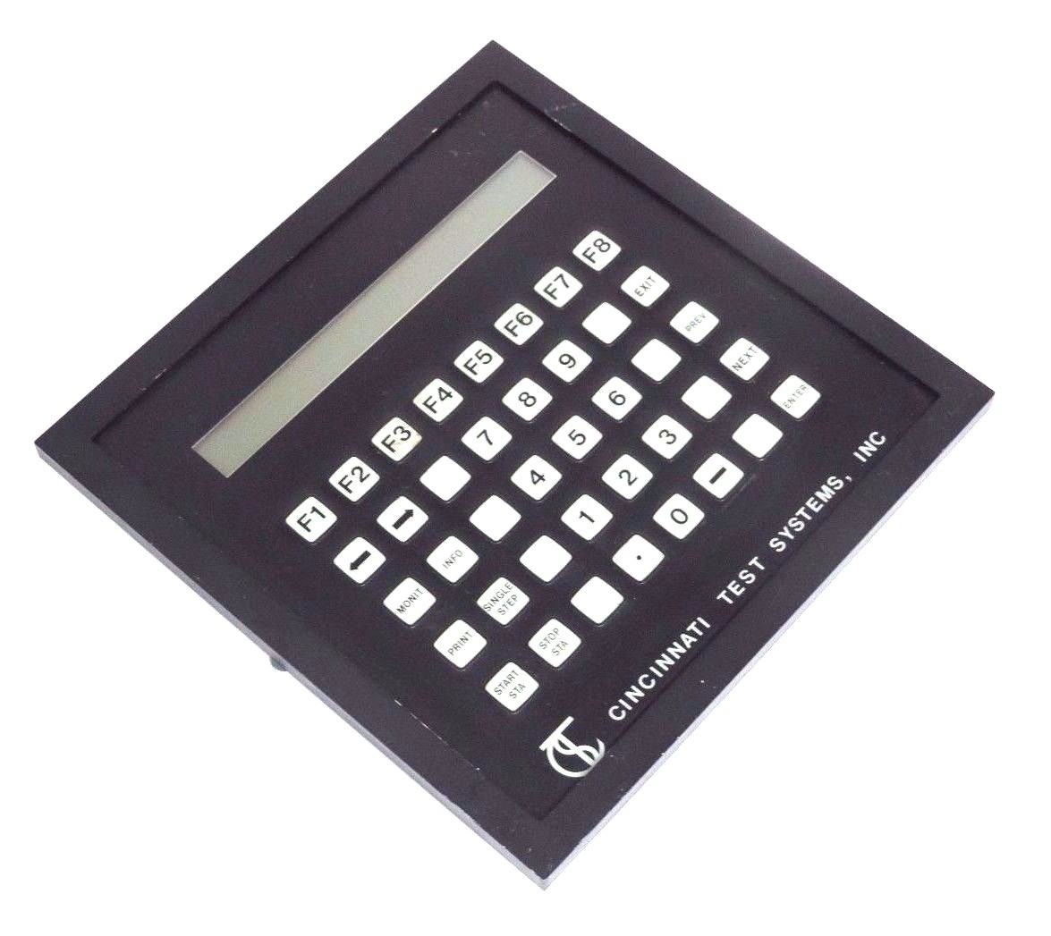 Used CINCINNATI TEST SYSTEMS INC. PM1 REV. B DISPLAY PANEL 1094501