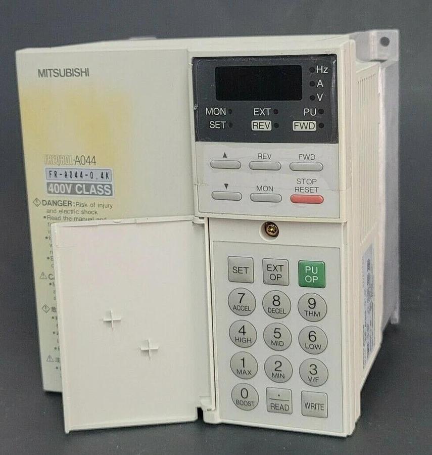 Used MITSUBISHI FR-A044-0.4K COMPACT SIZE INVERTER FR-A SERIES AC380-460V 50/60HZ