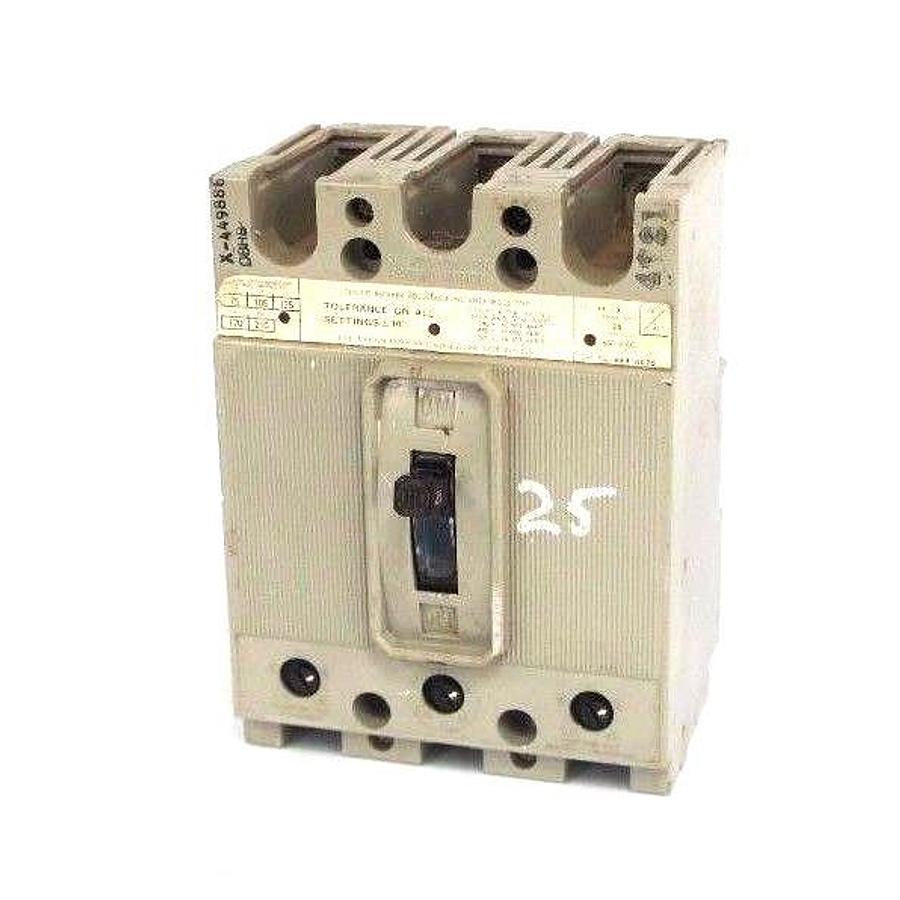Used ITE SIEMENS HE3-A025 CIRCUIT BREAKER 25AMP 3POLE 600VAC