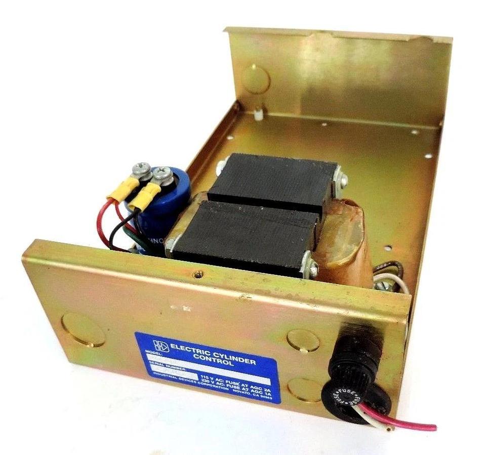 Used INDUSTRIAL DEVICES CORP. D2301 ELECTRIC CYLINDER CONTROL DRIVE (INCOMPLETE)