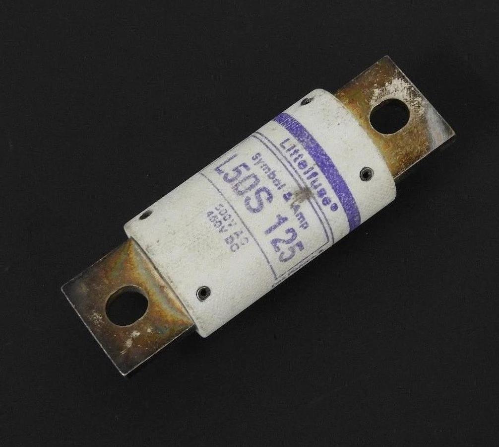 Used LITTLEFUSE L50S-125 500VAC, 450VDC, 125AMP