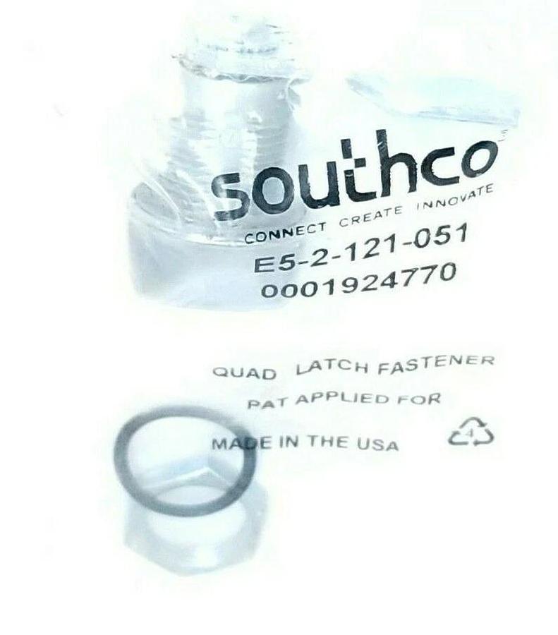 Used NEW SOUTHCO E5-2-121-051 QUAD LATCH FASTENER E52121051