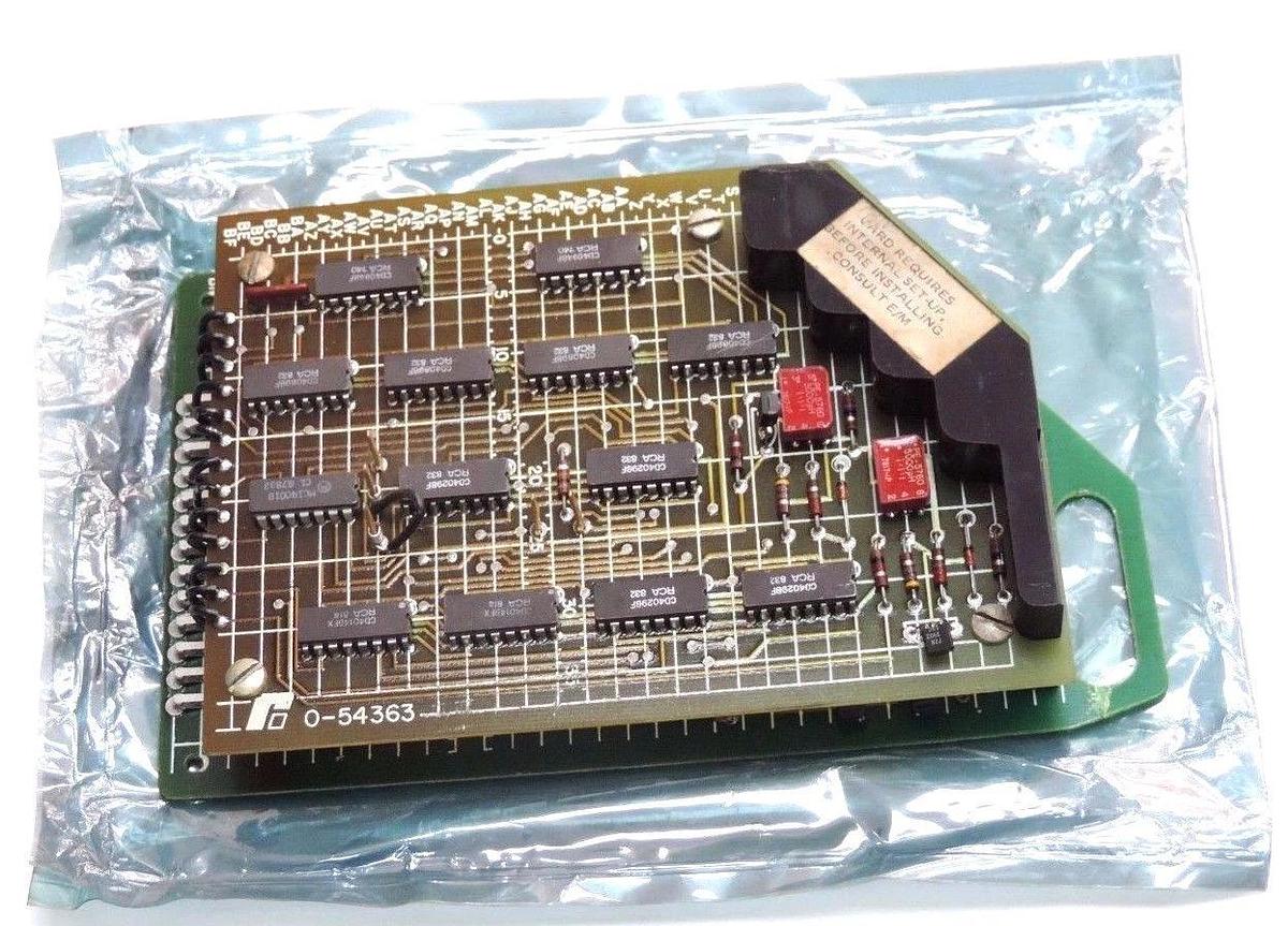 Used RELIANCE ELECTRIC 0-54363 CONTROL INPUT BOARD 054363
