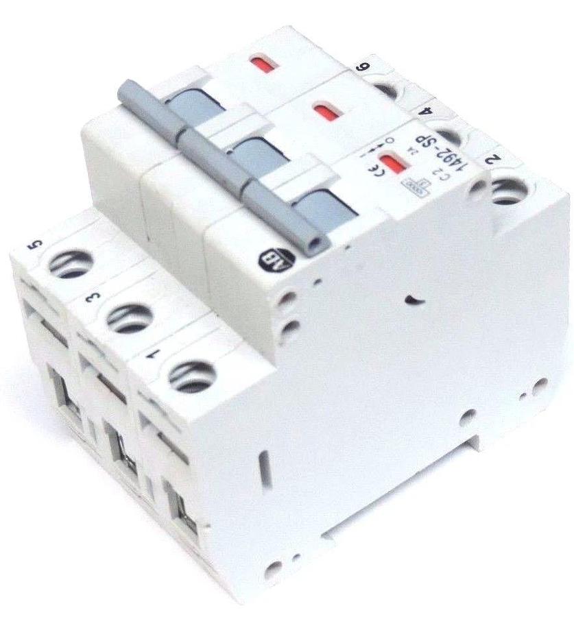 Used ALLEN BRADLEY 1492-SP3C020 SUPPLEMENTARY PROTECTOR 1492SP3C020, SER. C
