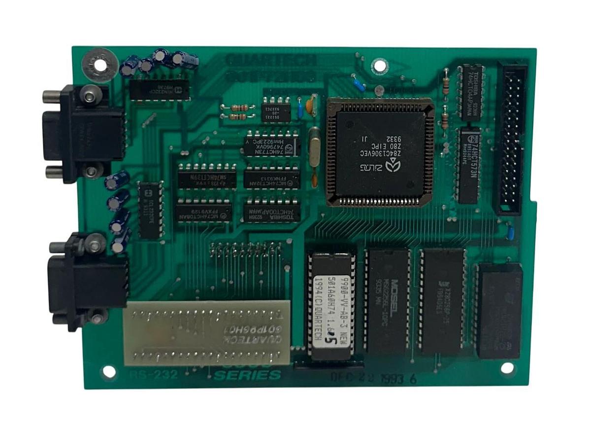 Used QUARTECH 601P72H03 COMMUNICATION BOARD 9900 SERIES RS-232 601P96H01 USNP