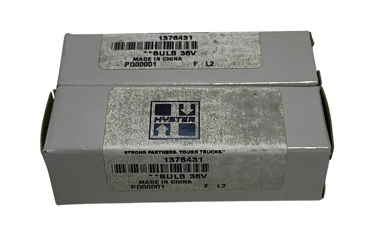 2 HYSTER 1376431 / HY1376431 OEM 36V BULBS FOR FORKLIFT NSMP