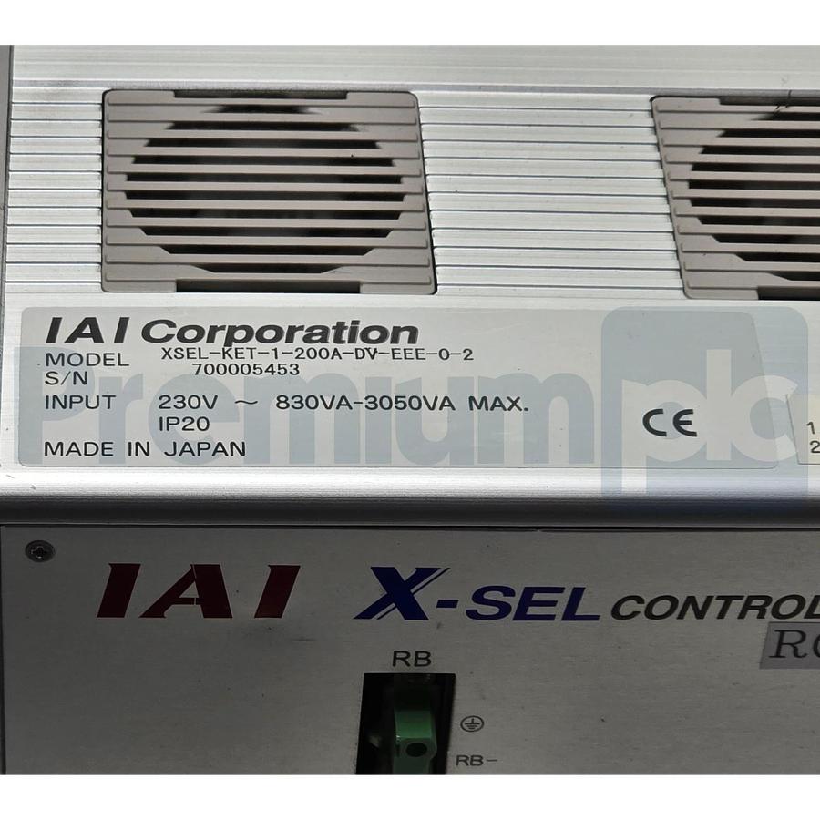Used IAI XSEL-KET-1-200A-DV-EEE-0-2 | X-SEL 1-Axis Robot Motion Controller DeviceNet