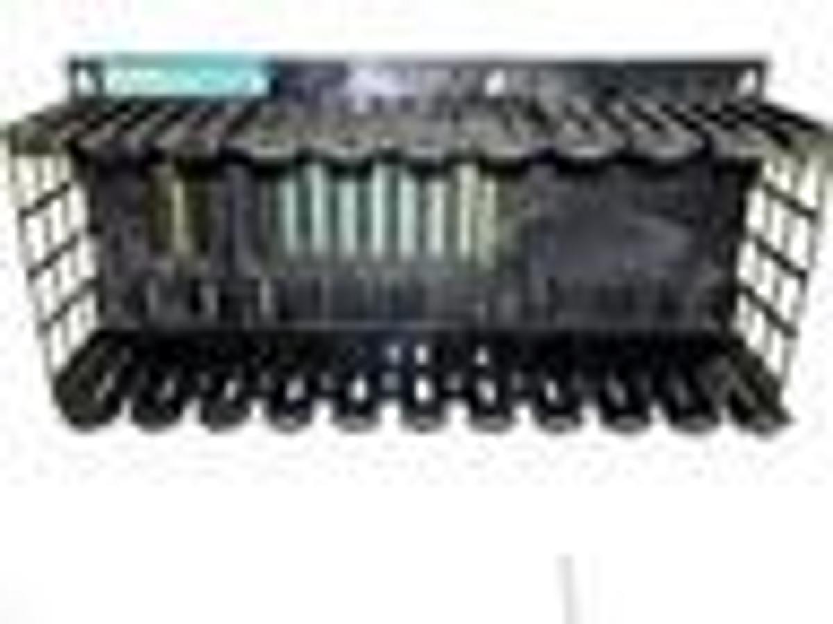 Used GOULD MODICON 800 SERIES AS-H827-103 , 11 PORT RACK ASH827103