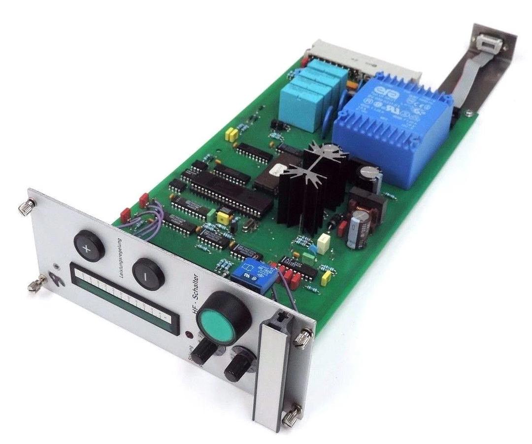 Used ELMA D-78224 SINGEN / 930-1499 PM 4.1 40+/-1 kHz , HF-SCHALTER PROGRAMMING BOARD